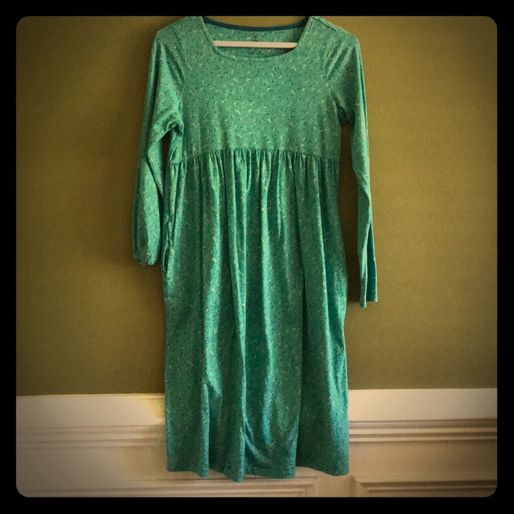 NWOT - Land’s End Girl’s Flower Dress Size L (14)